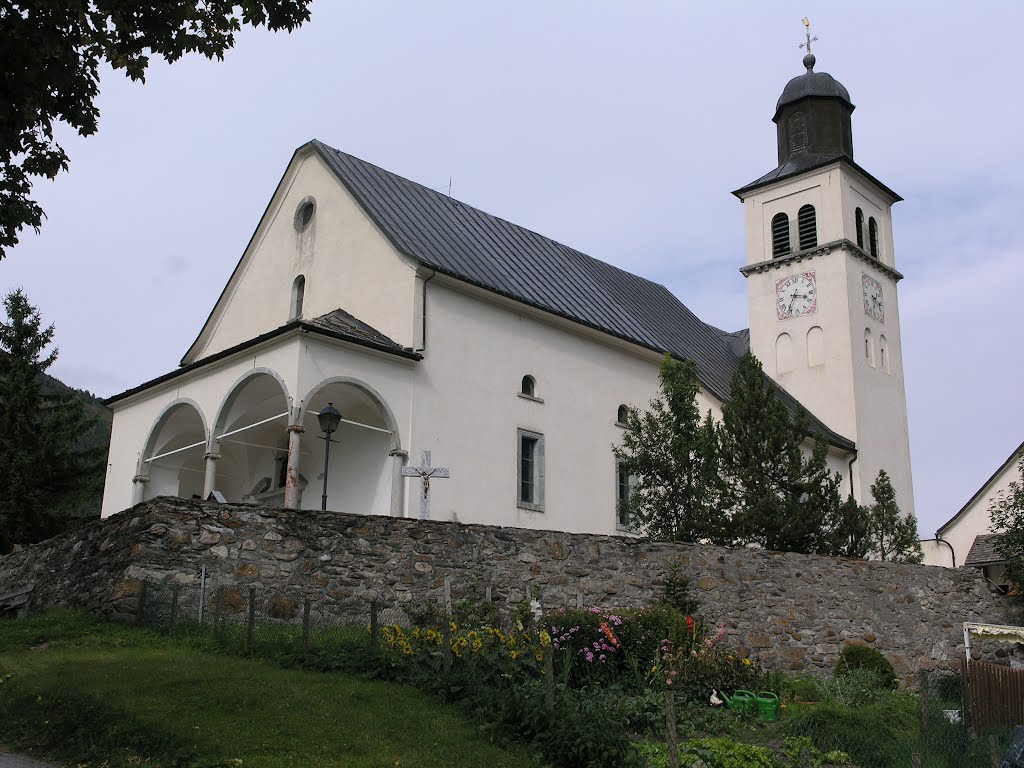 Kirche Obergesteln by Alfred Götz