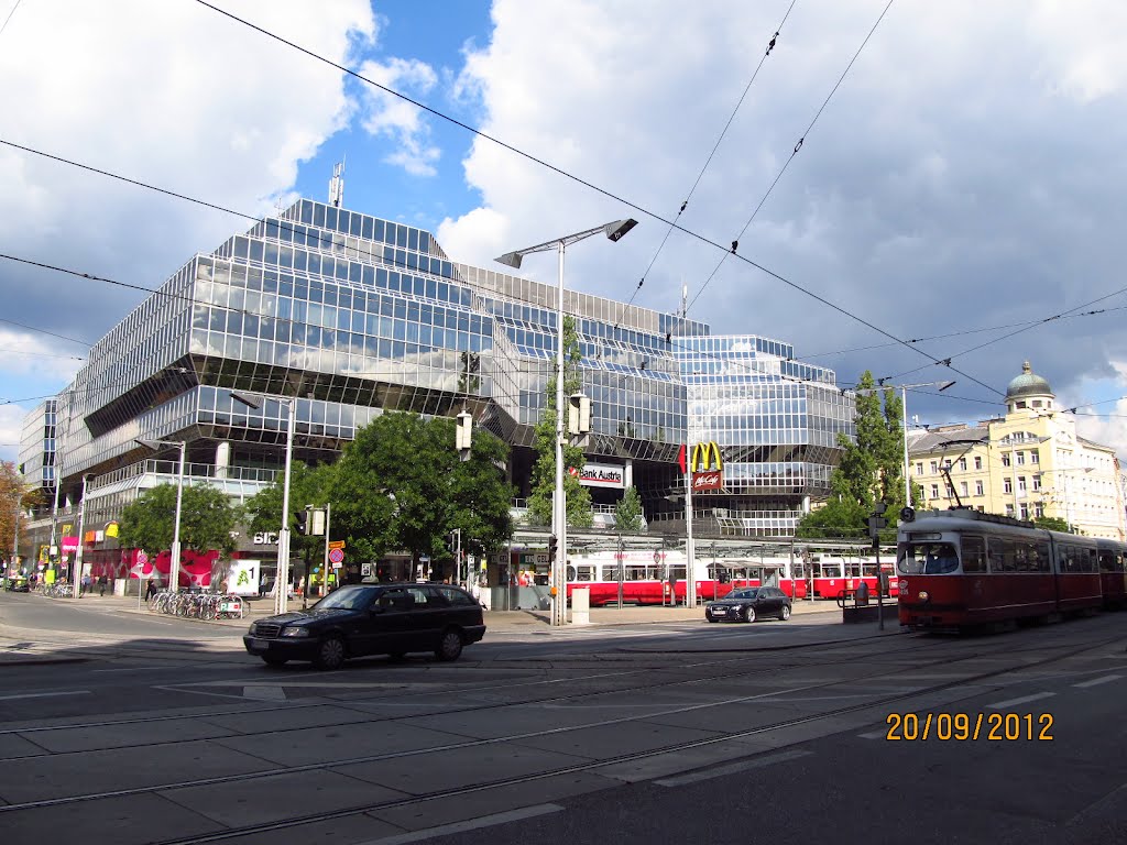 Franz-Josef-Bahnhof train station by Anuar T