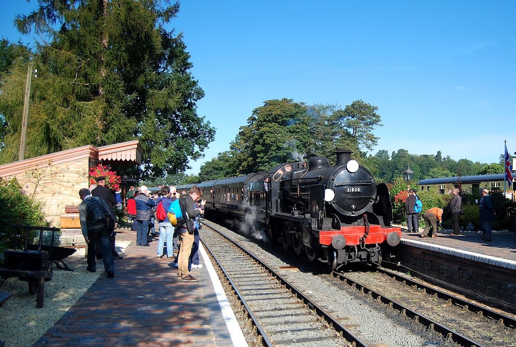 Arley station on a sunny afternoon by Peter_private_box