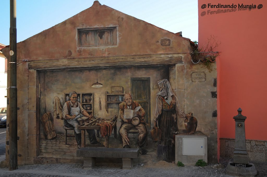 I MURALES DI TINNURA by ferdinando murgia