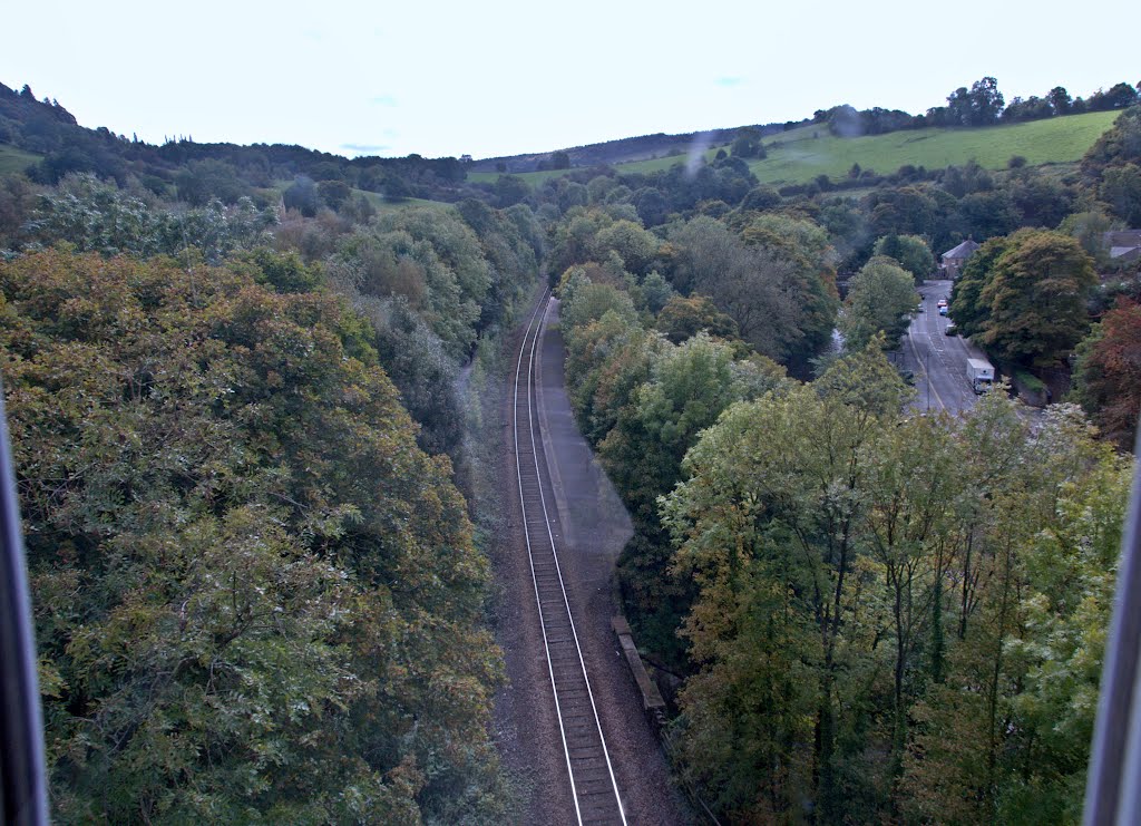 View from The Heights of Abraham Cable Cars, Matlock Bath by Rob Shelton