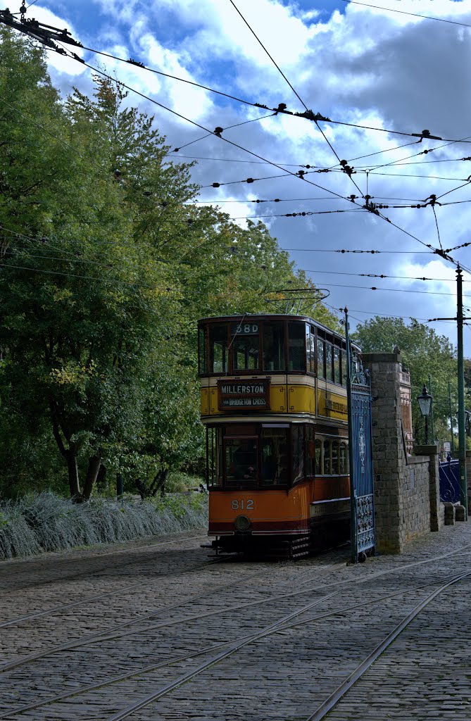 Glasgow City Tram at The Crich Tramway Museum by Rob Shelton