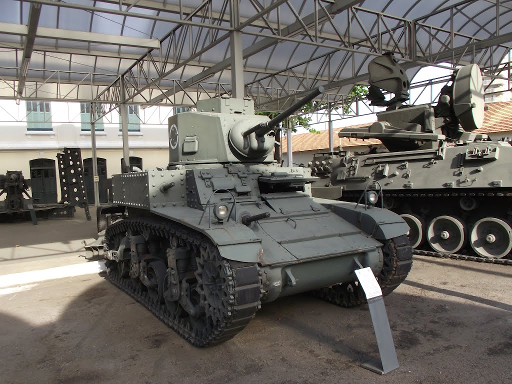 Tanque leve M3 Stuart - Museu Conde de Linhares by frecarneiro