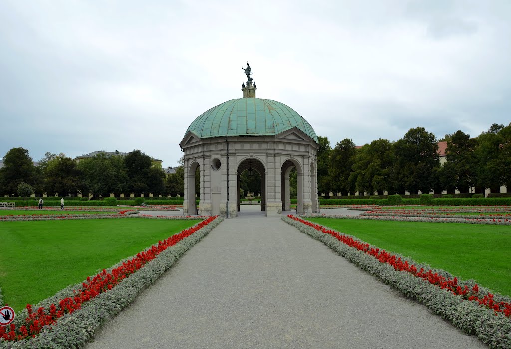 Germany - Munich - Hofgarten - Diana Temple by Alireza Javaheri