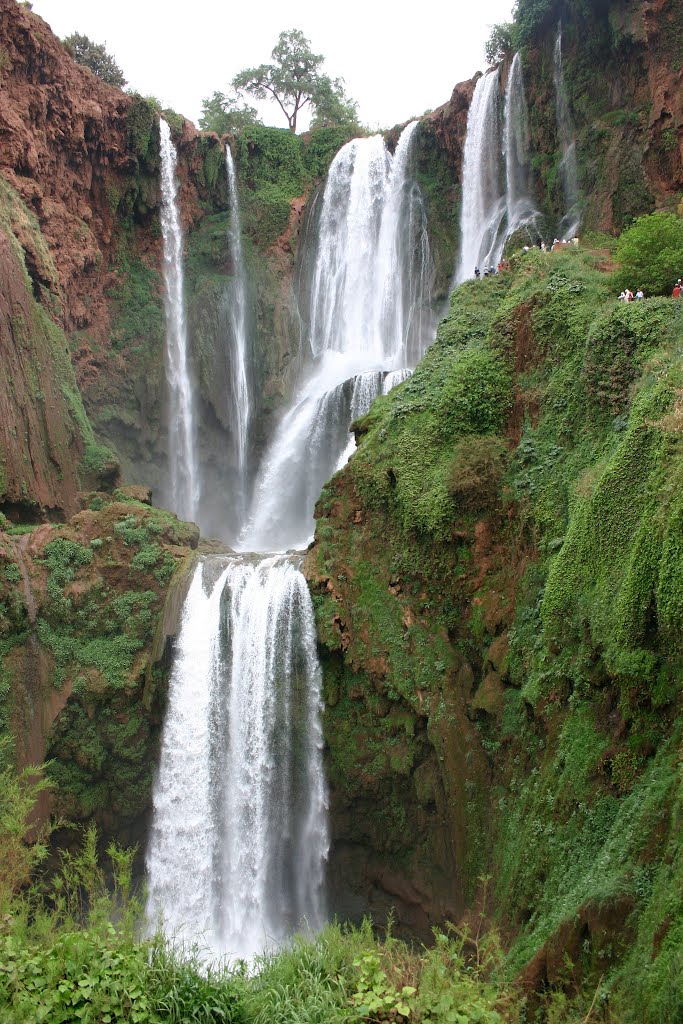 Cascades d'Ouzoud by Michel Lerbour