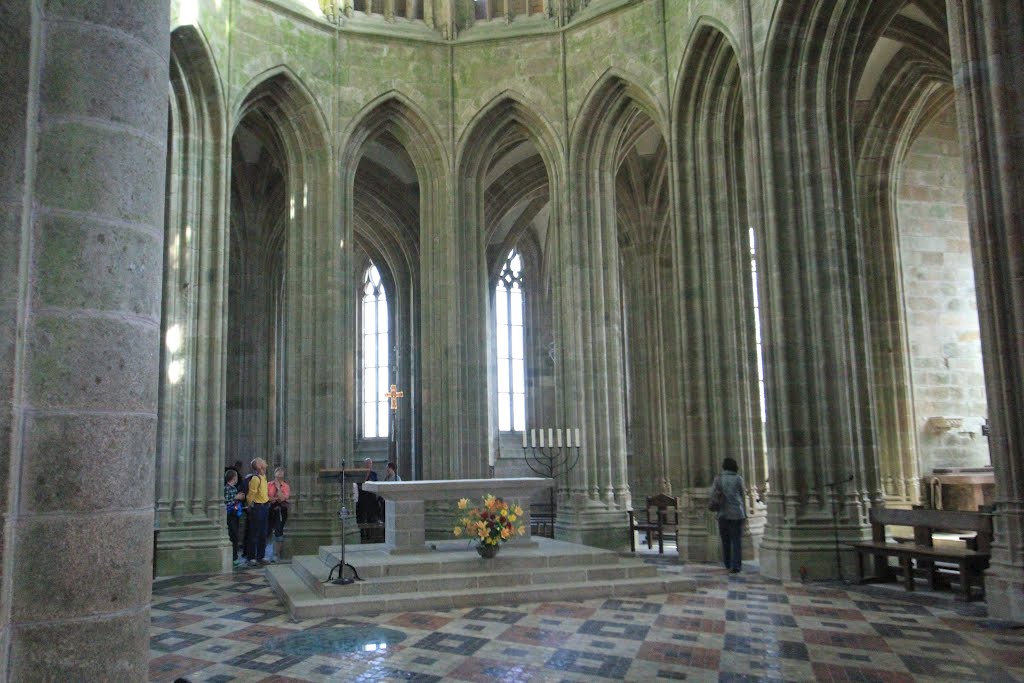 Mont Saint-Michel France by lionel dupin