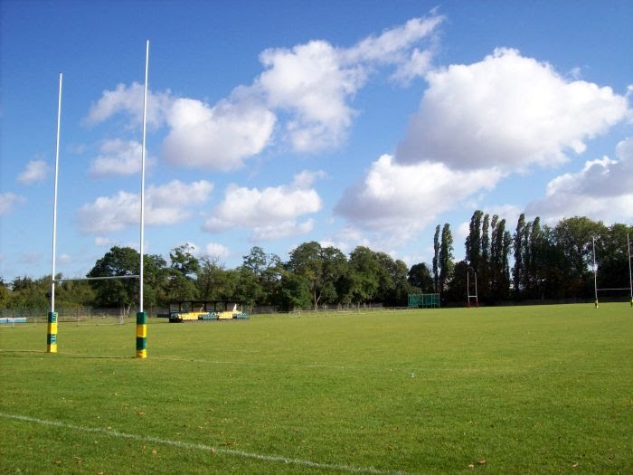 Rugby field by sport in touch UK