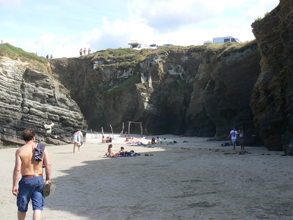 Playa de las Catedrales, Ribadeo, Lugo, España by arianadealba