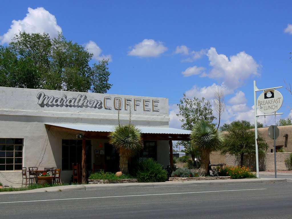 Marathon Coffee, Marathon, Texas by J.gumby.BOURRET