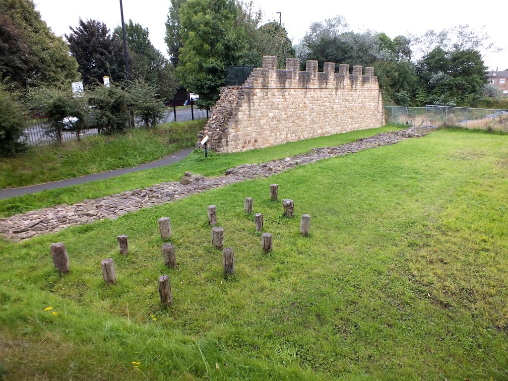 Reconstructed Wall and Ditch by Ozymandias