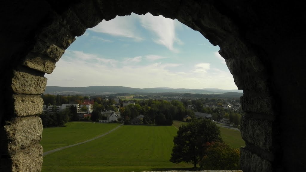 Blick aus dem Rohrbühl - Aussichtsturm bei Münchberg Bild 02 by Holger T.