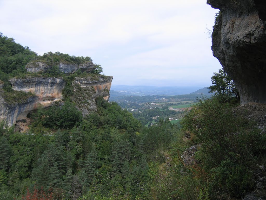 La Canourgue, Lozère - Depuis le sabot de Malepeyre by Duchet