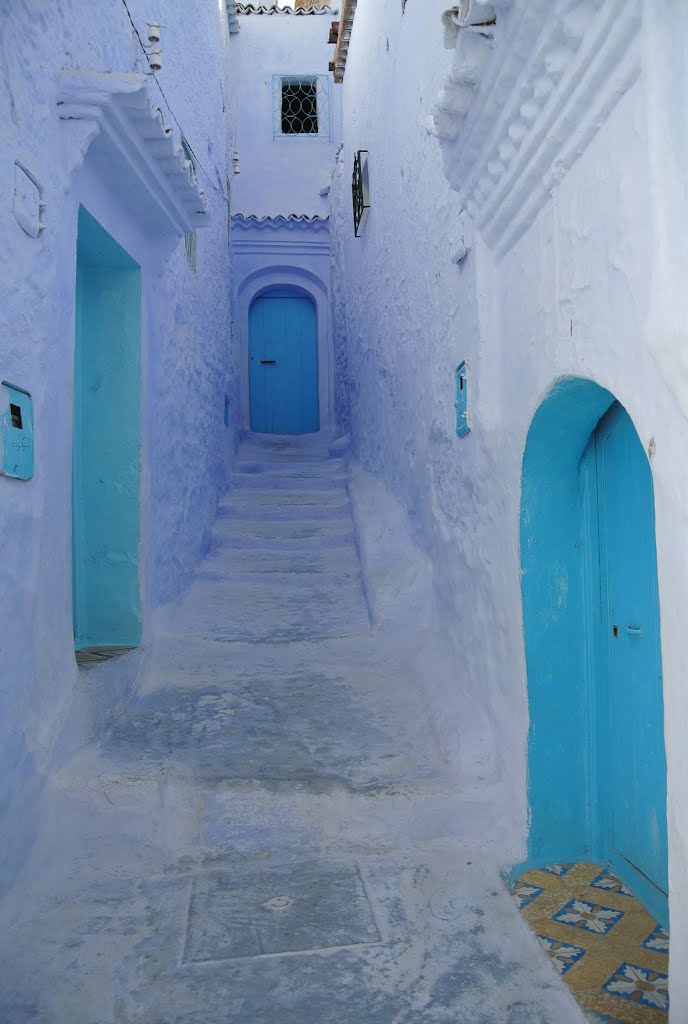 Chefchaouen, Morocco by Ben Bender