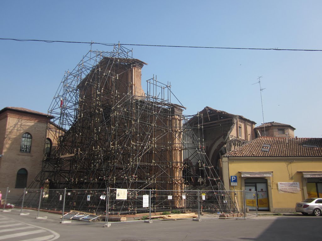 Blick auf die Chiesa di San Francesco d'Assisi by Klaus Specht