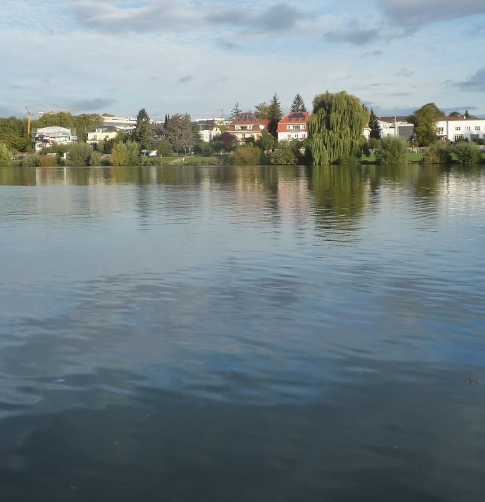 Im Bereich der Neckarwiese stand zur Römerzeit eine Steinpfeilerbrücke, by Immanuel Giel