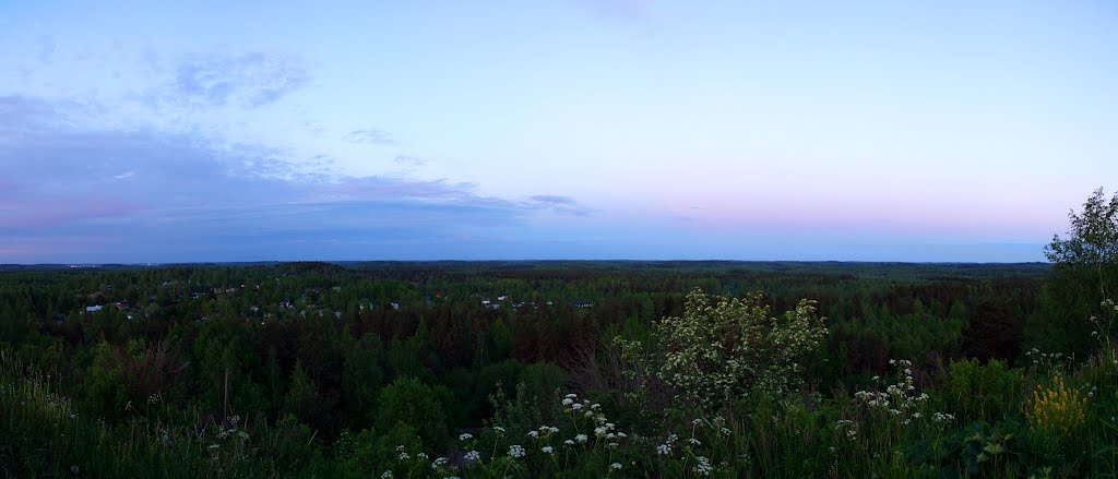 Summer dawn views from Mellonmäki by i_sairanen