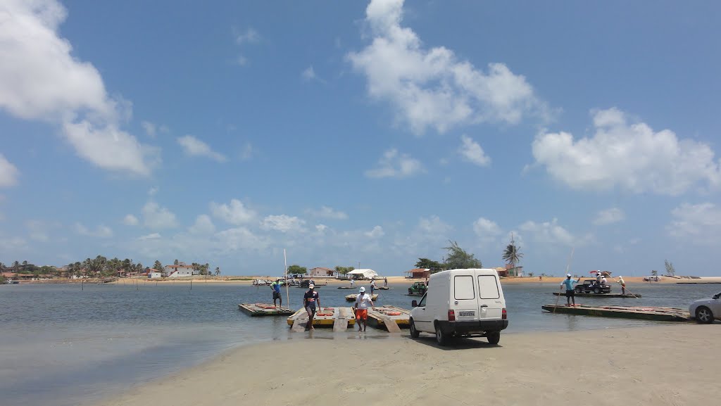 Travessia da Barra do Rio - Extremoz - Rio Grande do Norte - Brasil by Paulo Yuji Takarada