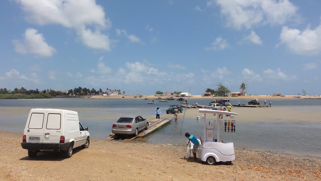 Travessia da Barra do Rio - Extremoz - Rio Grande do Norte - Brasil by Paulo Yuji Takarada