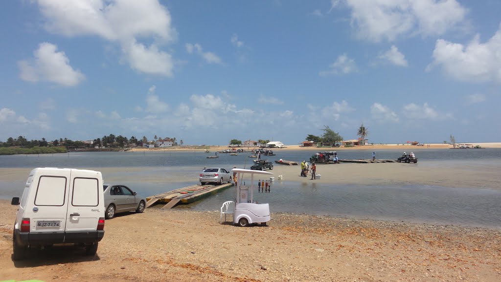 Travessia da Barra do Rio - Extremoz - Rio Grande do Norte - Brasil by Paulo Yuji Takarada