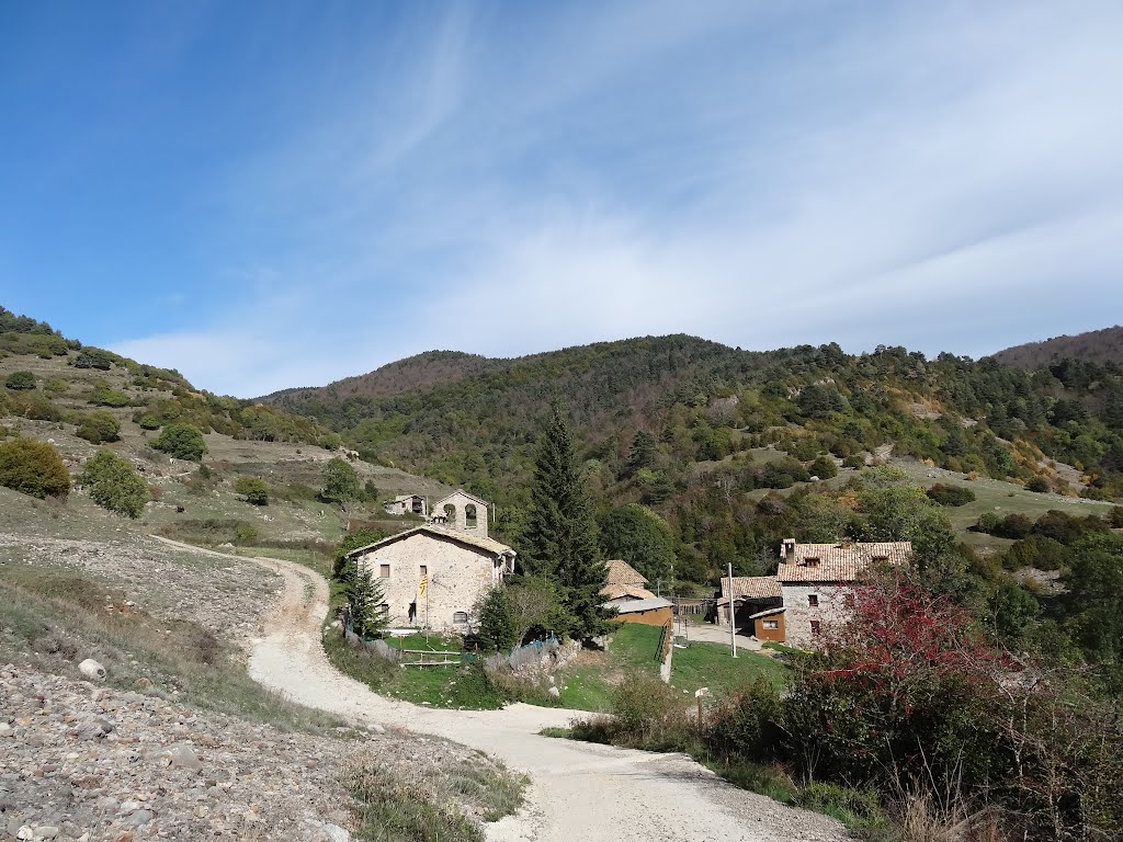 Sant Romà de la Clusa, Serra del Catllaràs (octubre 2012) by EliziR