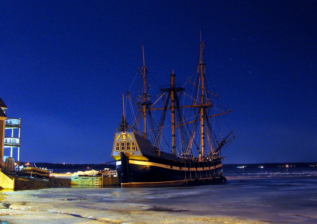 Ship Hector in February by Howie Hennigar