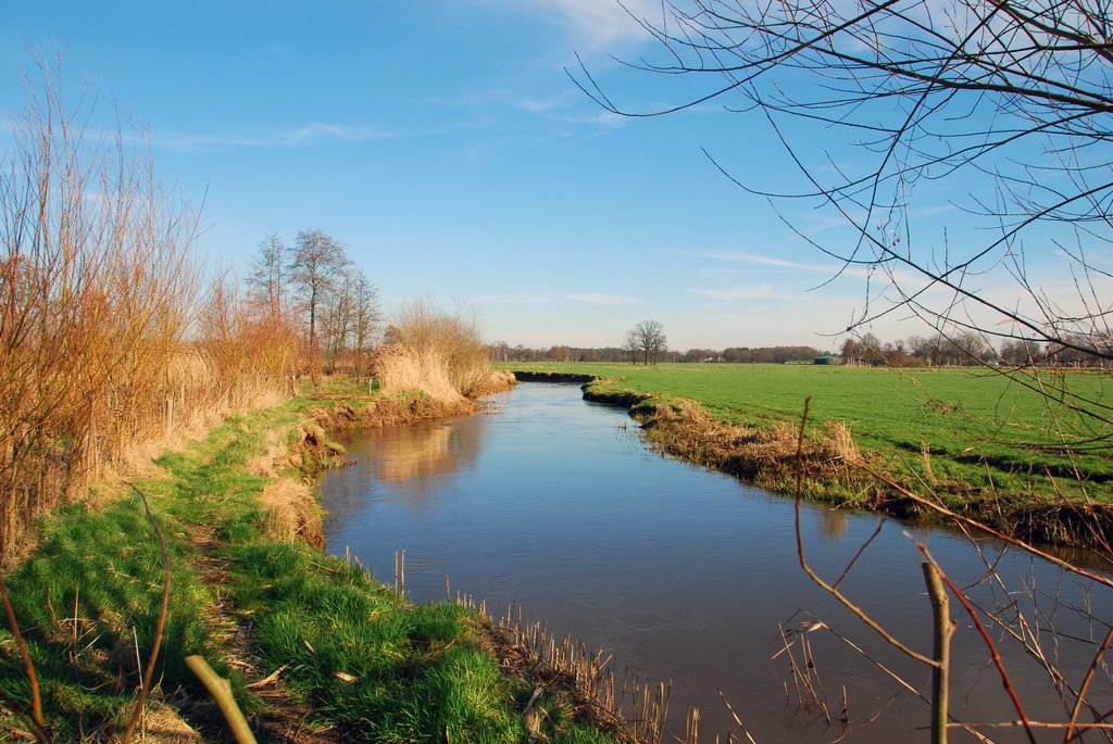 Rivier de Dommel  Nederland by Jolein