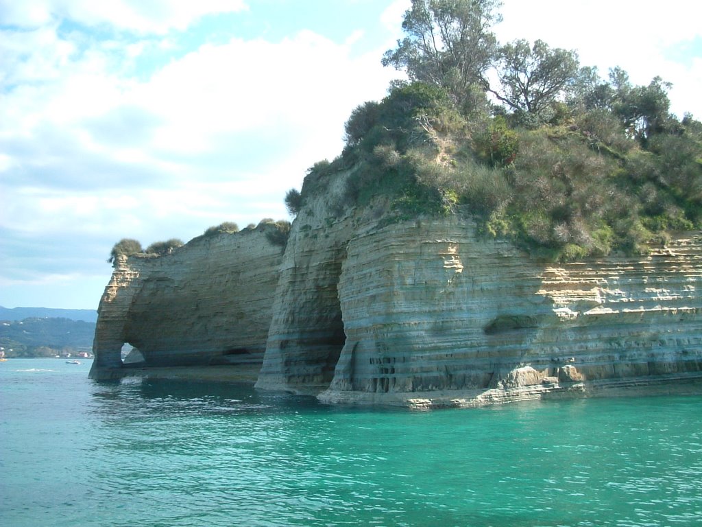 Sidari, vom Meer aus by Rodemich