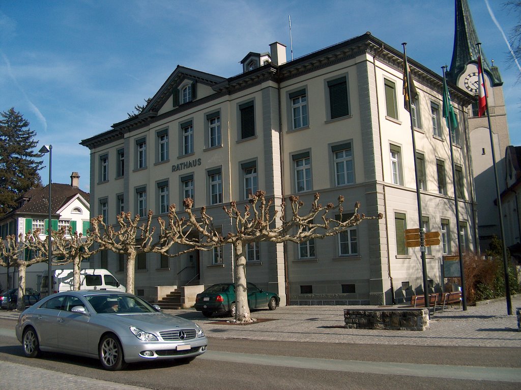 Town hall Oberriet front by fmr_ol