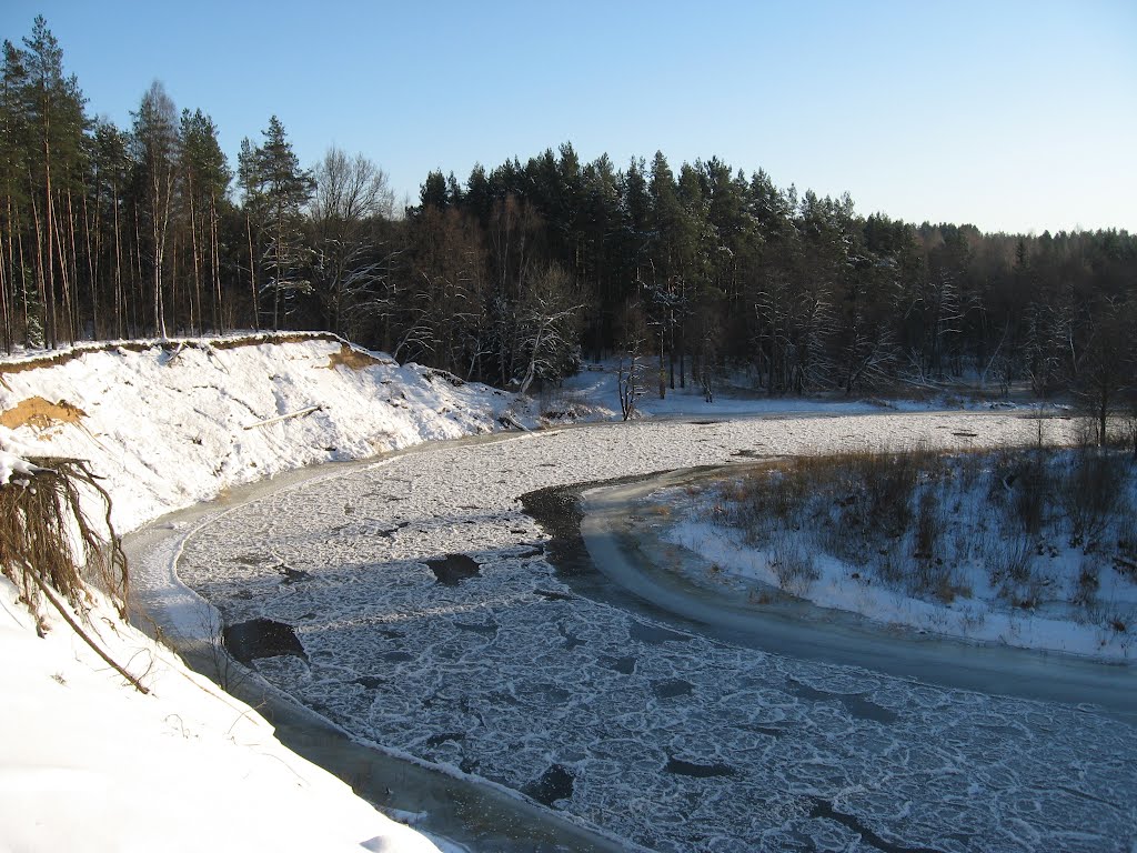 Šventoji netoli Mikierių / Sventoji river near Mikieriai by Rimvydas Čirba