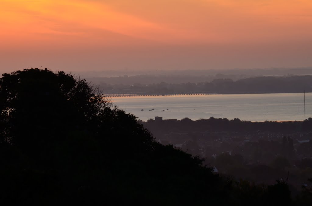 First glow of day by Andrew N Parker