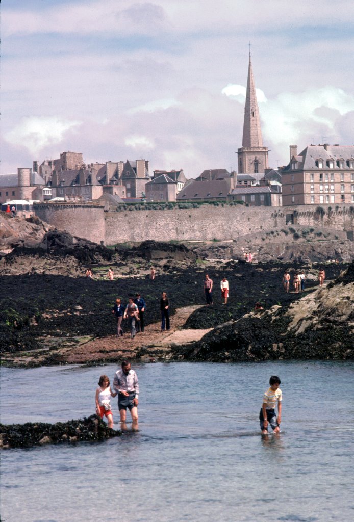 St.-Malo from Grand Bé, France by Todd Stradford