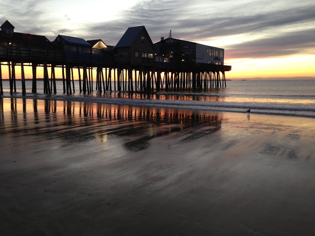 Old Orchard Beach Sunrise by DCW1954