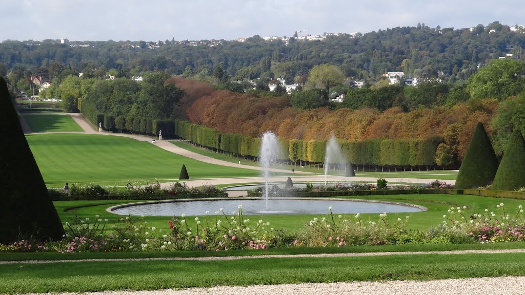 Parc de Sceaux, plaine des 4 Statues by Alain Boulanger