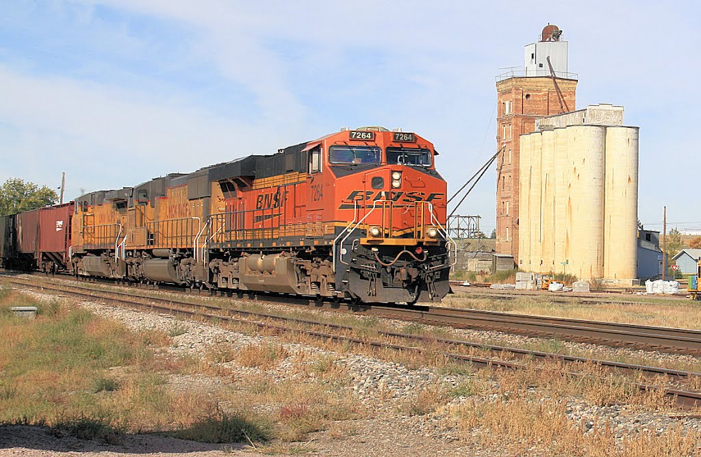 BNSF #7264 Beach North Dakota by dloran01