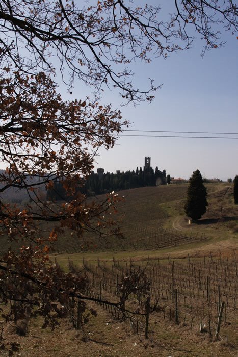 Badia a passignano Inverno by Simone Nannipieri