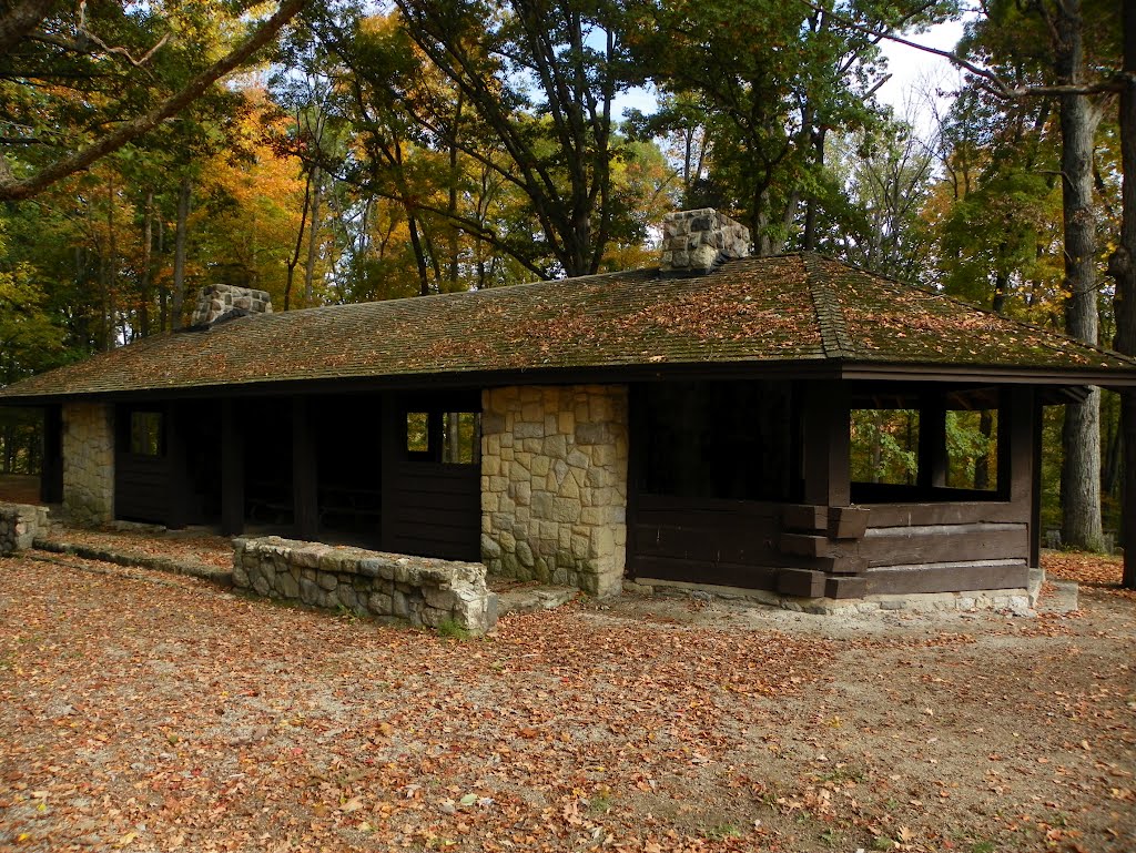 CCC Pavilion Salamonie State Forest by MikeFromholt