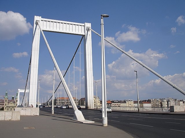 Ponte Elisabetta, Budapest by Arturo Gallia