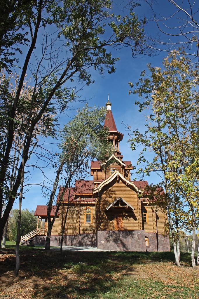 Самара-храм Успения БМ в парке "Дружба" by nadne