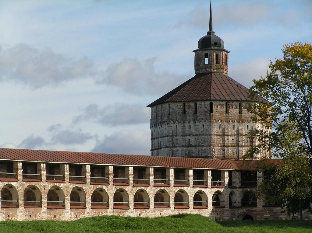 Monastery of St. Kirill by Marilyn Whiteley