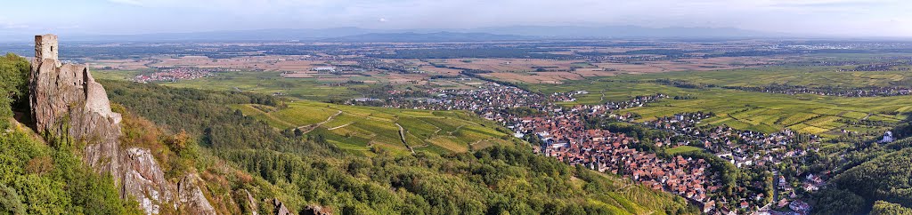 Ribeauvillé & châteaux Giersberg by Frank Richter