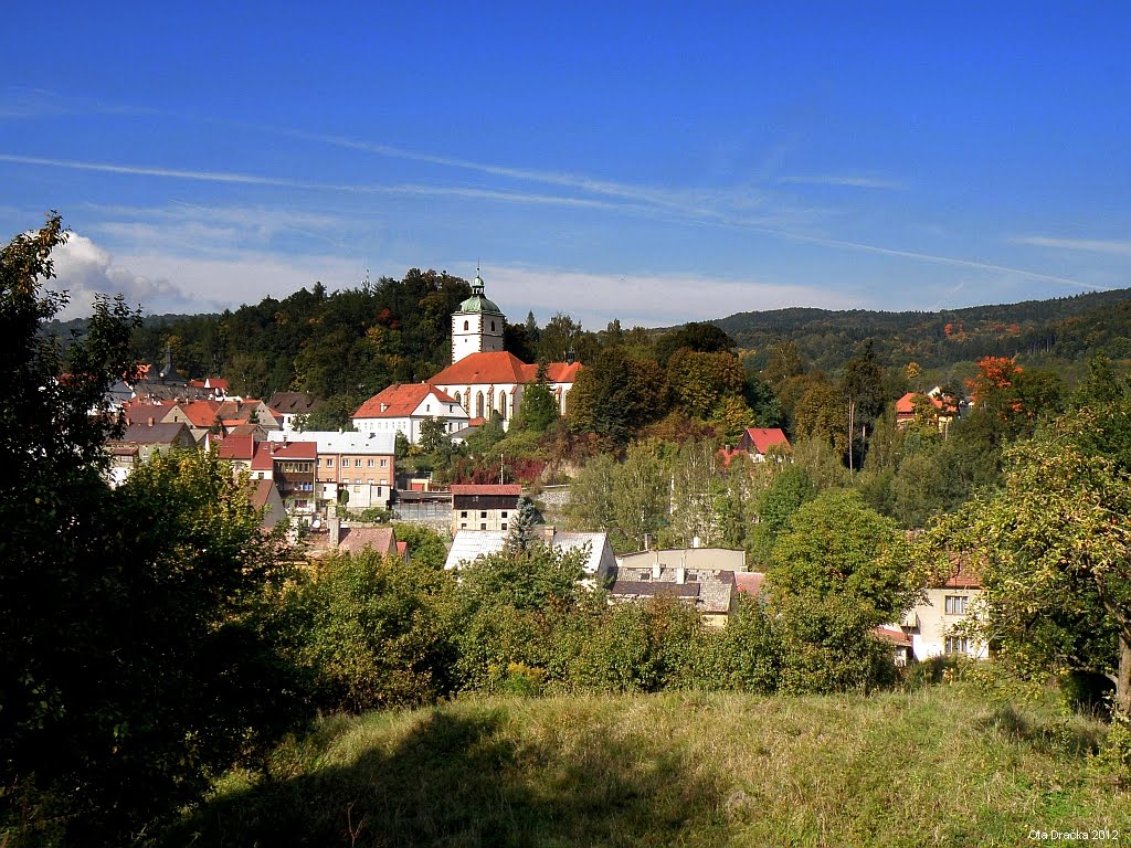 Podzimní Benešov nad Ploučnicí - kostel by Ota Dračka