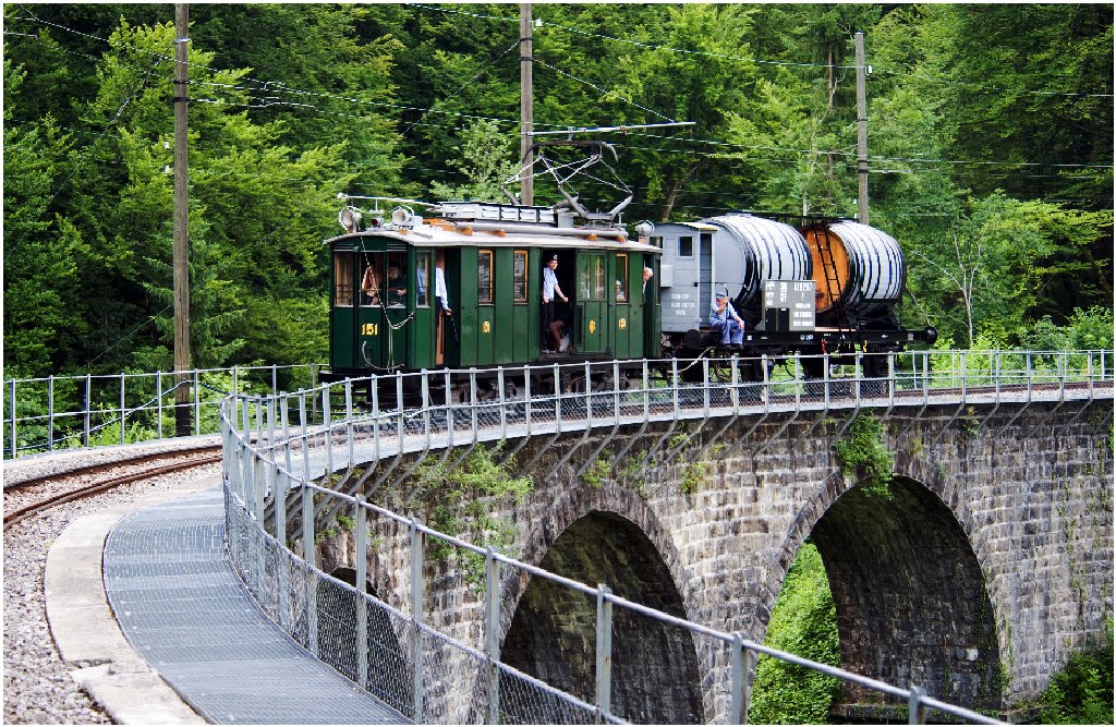 Train du Blonay-Chamby by Achermann Urs