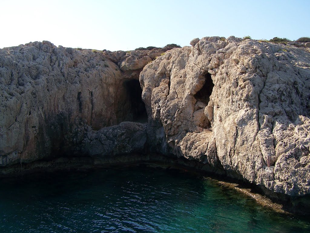 Cape grecko caves and blue lagoon by Gary & bev