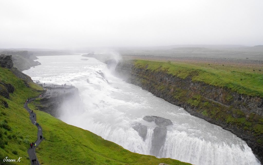 Waterfall of Gulfoss by jojo22