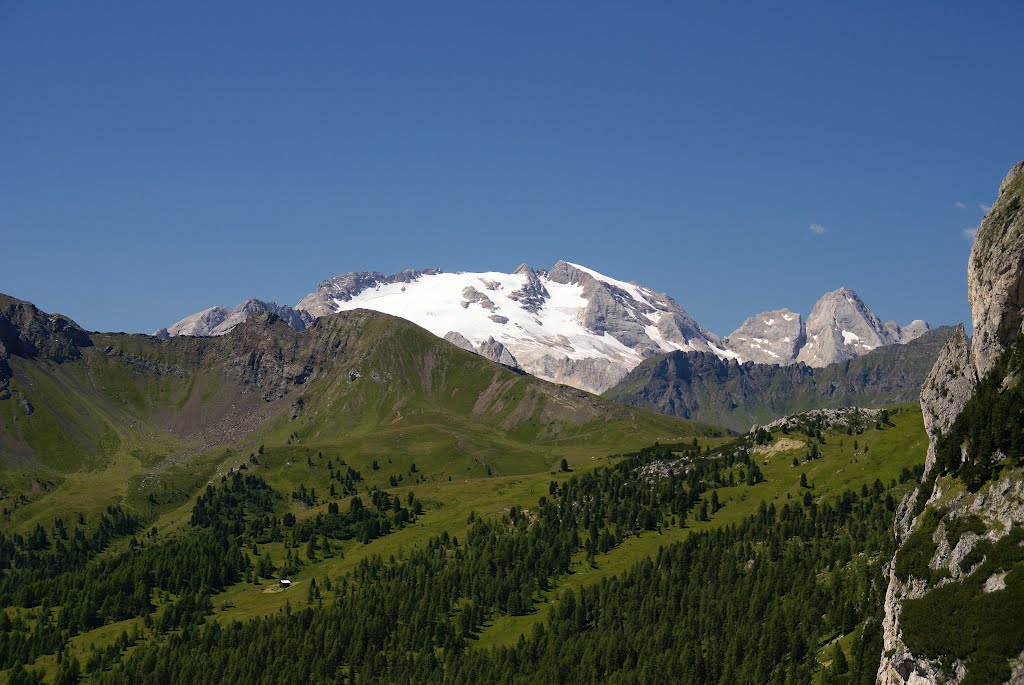 Col di Lana, Marmolada from Passo Falzarego 18/07/2012 by H.Grünberger