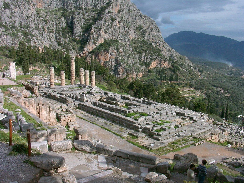 Delphi, Greece (Dezember 2002) by Jan o'Sch