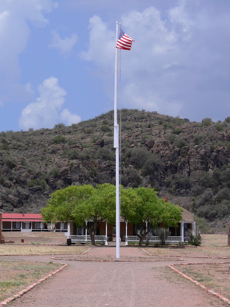 Fort Davis National Historic Site, Fort Davis, Texas by Jean Bourret