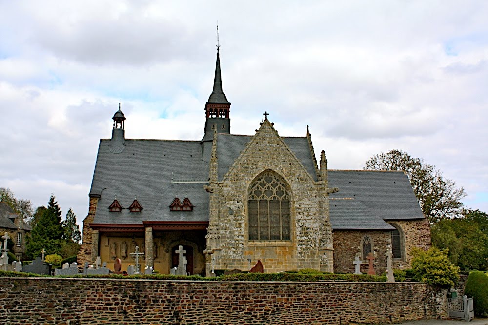 AAA IMG_0834 Église de Saint-Léry, dans le Morbihan. by le rheusois