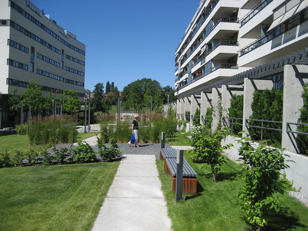 "Marienlyst Park" apartments, Mjorstuen, Oslo, Norway by dag marienlyst