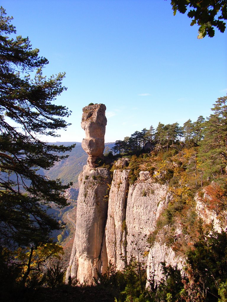 Gorges de la Jonte. Vase de Sevres by clgilles